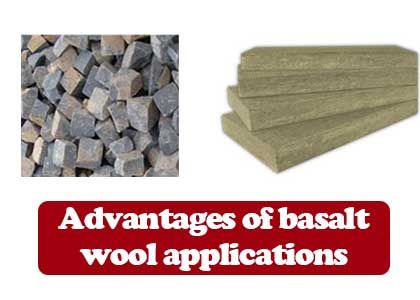 Advantages of basalt wool applications