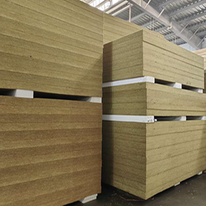 Palletized mineral wool insulation boards