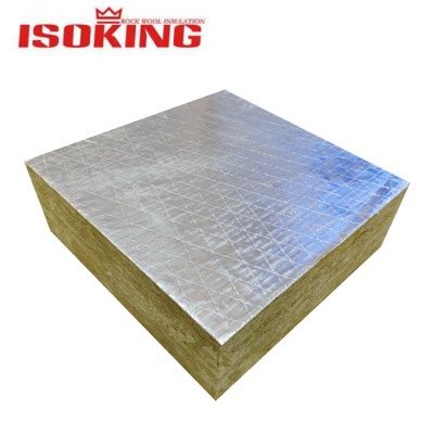 Rock Wool Sheet with Foil